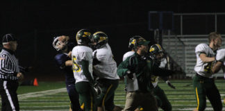 Aggression Breaks Out At Winning Football Game