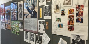 Black History Month Displayed Around School