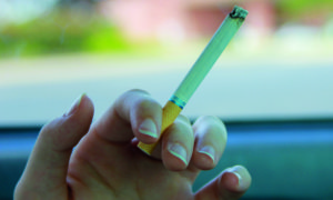 Cigarettes are becoming less of a fad among teens. Photo by Alyssa Sloss.