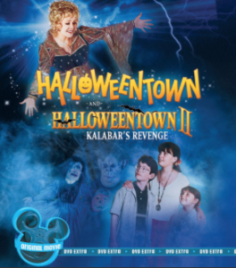 Halloweentown is a Disney Channel original film. It's about  two witches who attempt to transform all of the trick-or-treaters into their costumes--permanently. Photo courtesy to Disney Channel's official website.